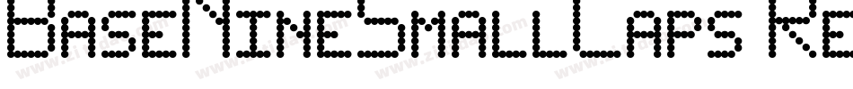 BaseNineSmallCaps Regular字体转换